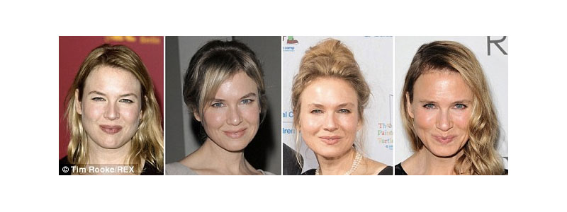 Renee Zellweger - Past and Present