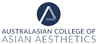 ACAA – Australasian College of Asian Aesthetics Company Logo on PSH