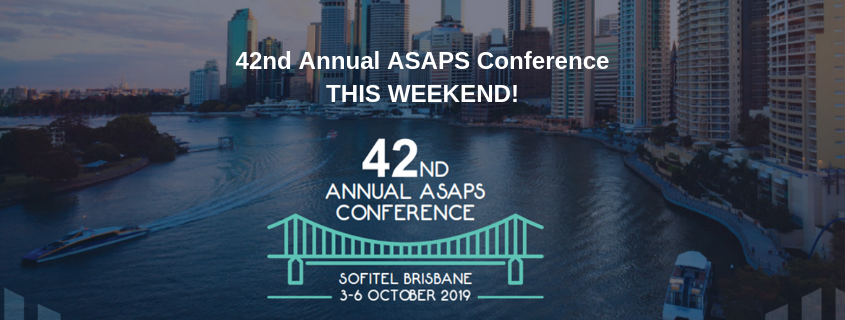 42nd Annual ASAPS Conference THIS WEEKEND!!
