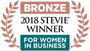 2018 Stevie Bronze Winner for Women in Business